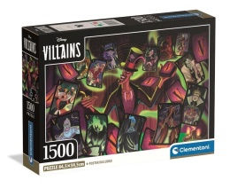 Puzzle 1500 Compact Disney Vilains