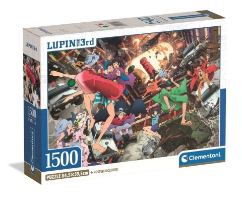 Puzzle 1500 Compact Lupin III