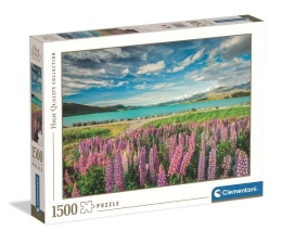 Puzzle 1500 HQ Lupins At Lake Tekapo