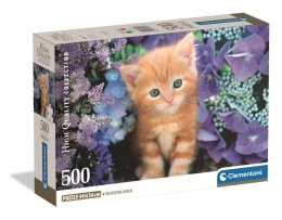 Puzzle 500 Gattino Rosso