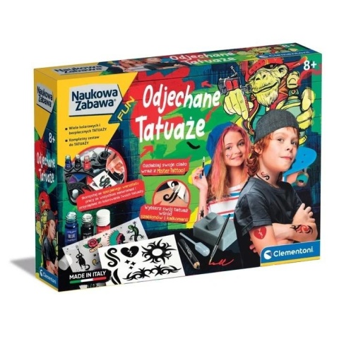 Naukowa zabawa. Odjechane tatuaże