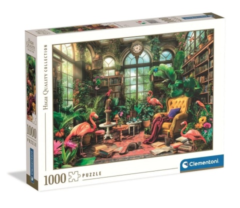 Puzzle 1000 HQ The Greenhouse Library