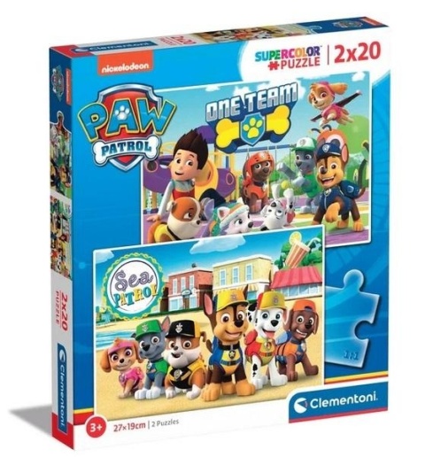 Puzzle 2x20 Super Kolor Psi Patrol