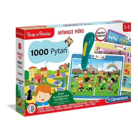 Uczę się bawiąc. Mówiące Pióro 1000 pytań