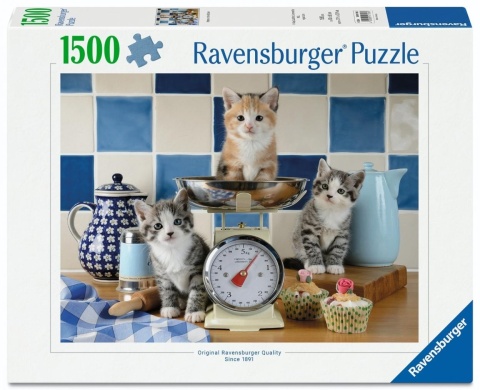 Puzzle 1500 Kittens in the Kitchen