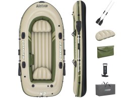 Bestway Dmuchany 3osob Ponton + wiosła 294 x 137cm Voyager X3 Raft 65164