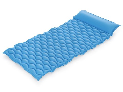 Bestway Dmuchany materac do wody ZWIJANY 213x86cm NIEBIESKI 44020