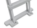 Bestway Drabinka do basenu 132cm - bezpieczna antypoślizgowa metalowa 58332
