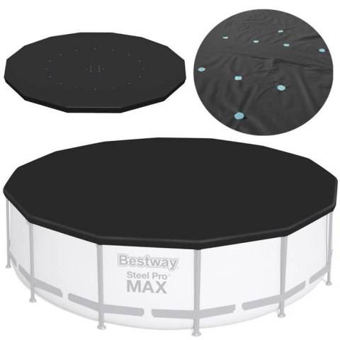 Bestway Pokrywa na basen stelażowy 427cm 58248