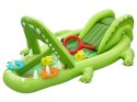 Bestway Wodny plac zabaw KROKODYL 234x163x87cm + zjeżdżalnia i akces. 53169