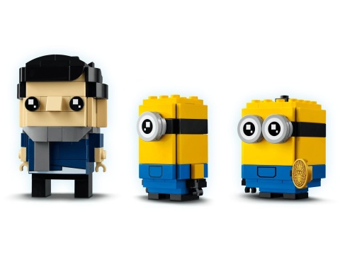 LEGO 40421 BrickHeadz Belle Bottom, Kevin i Bob