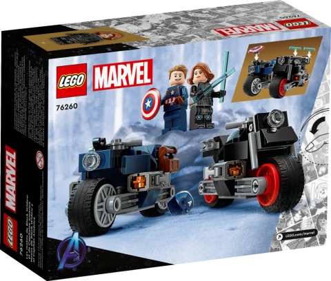 LEGO(R) MARVEL 76260 Motocykle Czarnej Wdowy...