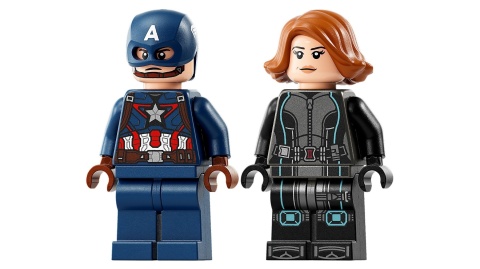 LEGO(R) MARVEL 76260 Motocykle Czarnej Wdowy...