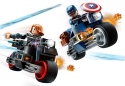 LEGO(R) MARVEL 76260 Motocykle Czarnej Wdowy...