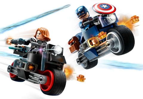 LEGO(R) MARVEL 76260 Motocykle Czarnej Wdowy...