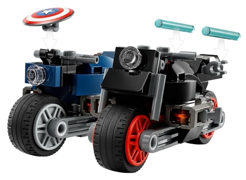 LEGO(R) MARVEL 76260 Motocykle Czarnej Wdowy...