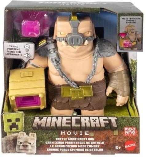 Mincraft Battle Mode Great Hog Feature Figure
