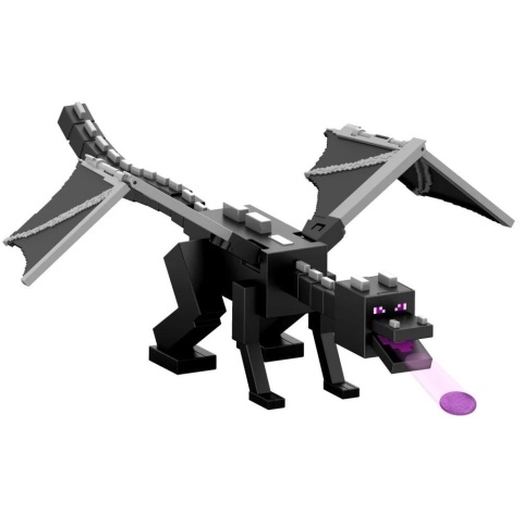 Minecraft Smok Endu Atak Smoczy oddech Figurka