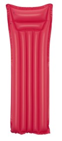 Dmuchany Materac do pływania Czerwony BESTWAY 183x69cm + Poduszka