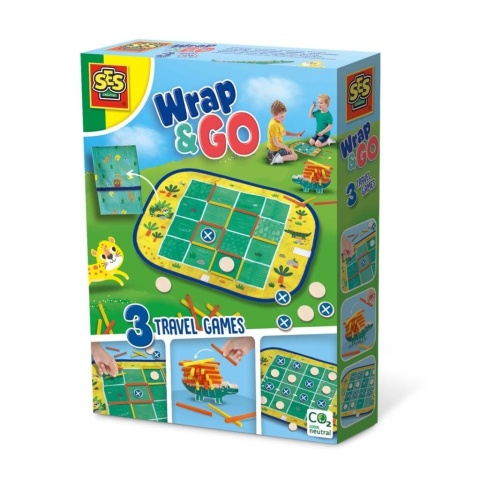 Gry podróżne Wrap&Go 3w1