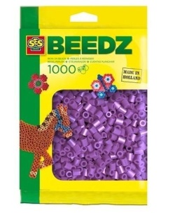 Koraliki do prasowania fioletowe 1000szt