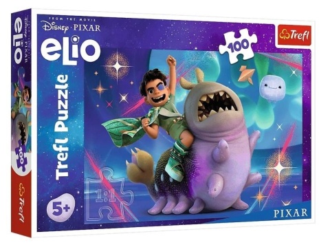 Puzzle 100 Elio i kosmiczna przygoda TREFL