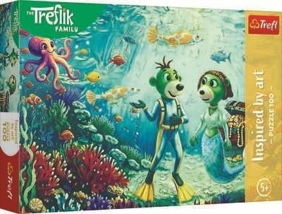 Puzzle 100 Magia głębin TREFL