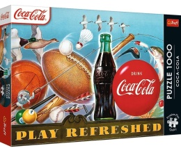 Puzzle 1000 Coca-Cola: Chwila orzeźwienia TREFL