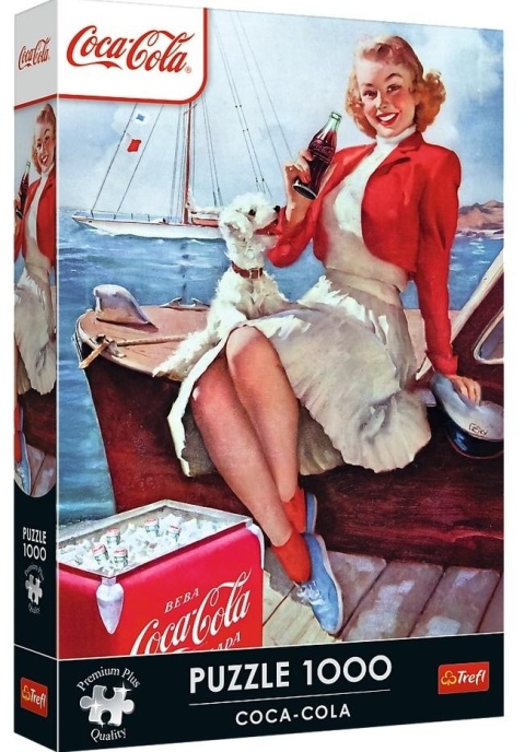 Puzzle 1000 Coca-Cola: Czas na przerwę TREFL