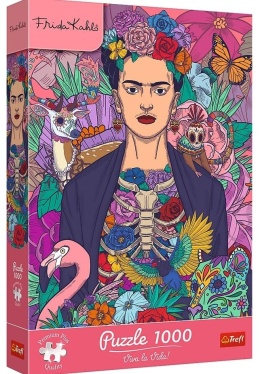 Puzzle 1000 Frida Kahlo: Kwitnąca dusza TREFL