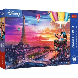Puzzle 1000 Mickey i Minnie w Paryżu TREFL