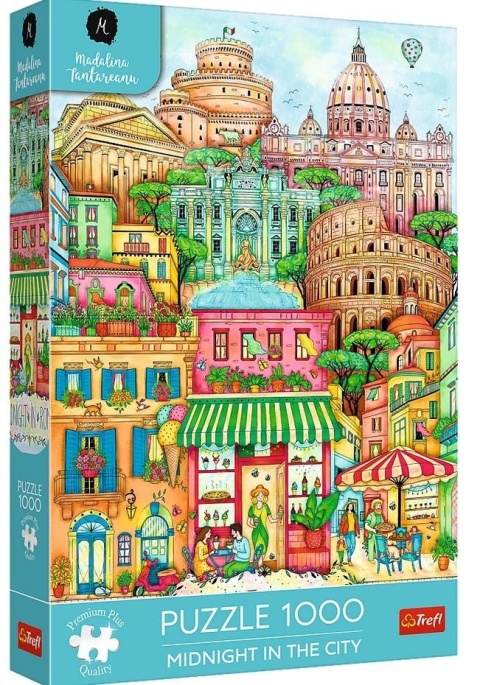 Puzzle 1000 O północy w Rzymie TREFL