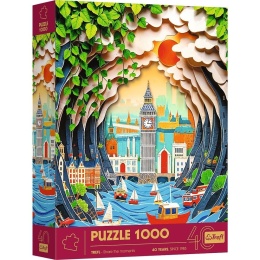Puzzle 1000 Paper Art: Londyn TREFL
