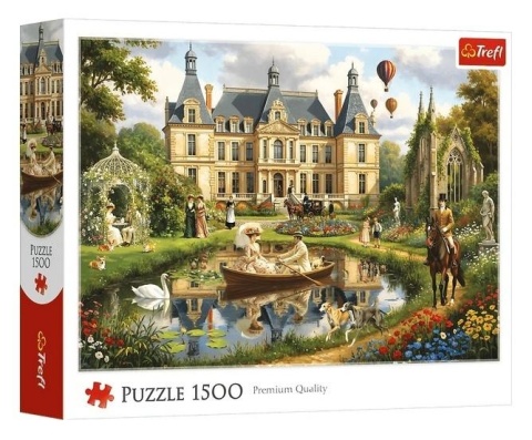 Puzzle 1500 Pałac nad wodą TREFL