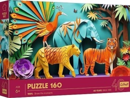 Puzzle 160 Paper Art: Dżungla TREFL