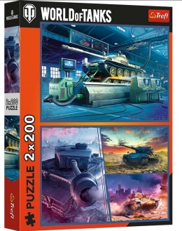 Puzzle 2x200 Pancerna misja TREFL