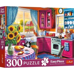 Puzzle 300 EasyPiece - Poranek w kuchni TREFL