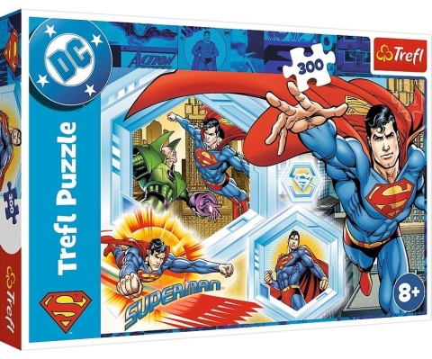 Puzzle 300 Niezniszczalny Superman TREFL