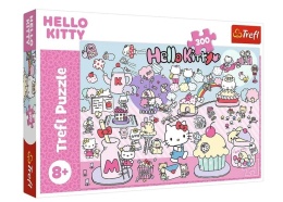 Puzzle 300 Poznaj świat Hello Kitty