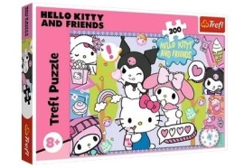Puzzle 300 Szalone trio Hello Kitty TREFL