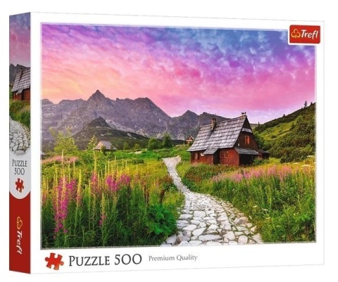 Puzzle 500 Hala Gąsienicowa w Tatrach TREFL