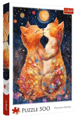 Puzzle 500 Pocałunek w świetle księżyca TREFL