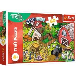 Puzzle 60 Wesoły dzień Treflików TREFL