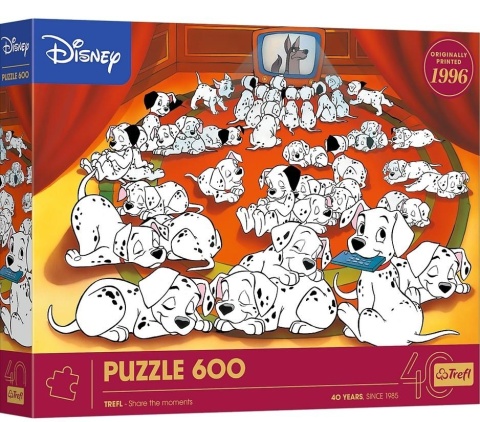 Puzzle 600 101 Dalmatyńczyków Disney