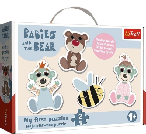 Puzzle Baby Classic - Przyjacielskie Bobaski