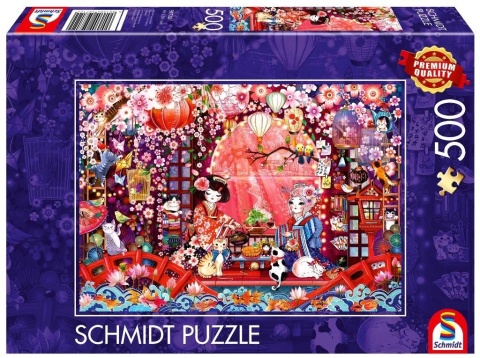 Puzzle PQ 500 Japońska ceremonia picia herbaty G3