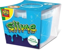 Slime niebieski brokat 140g