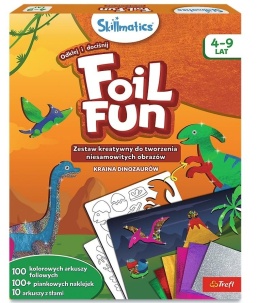 Zestaw Skillmatics Foil Fun Kraina Dinozaurów