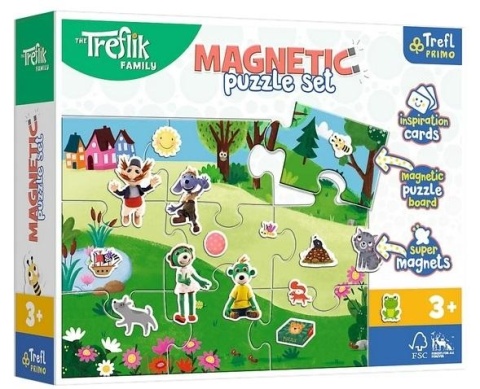 Puzzle magnetyczne Treflikowy dzień TREFL