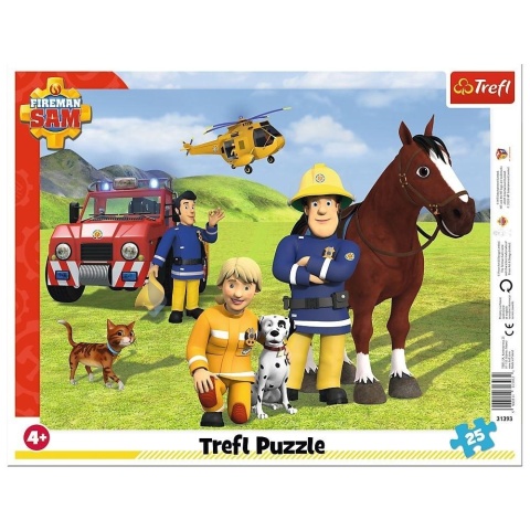 Puzzle ramkowe 25 Zawsze na straży TREFL
